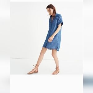 Madewell Demin Shirtdress XS